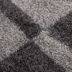 High pile floor rug - Gala Grey