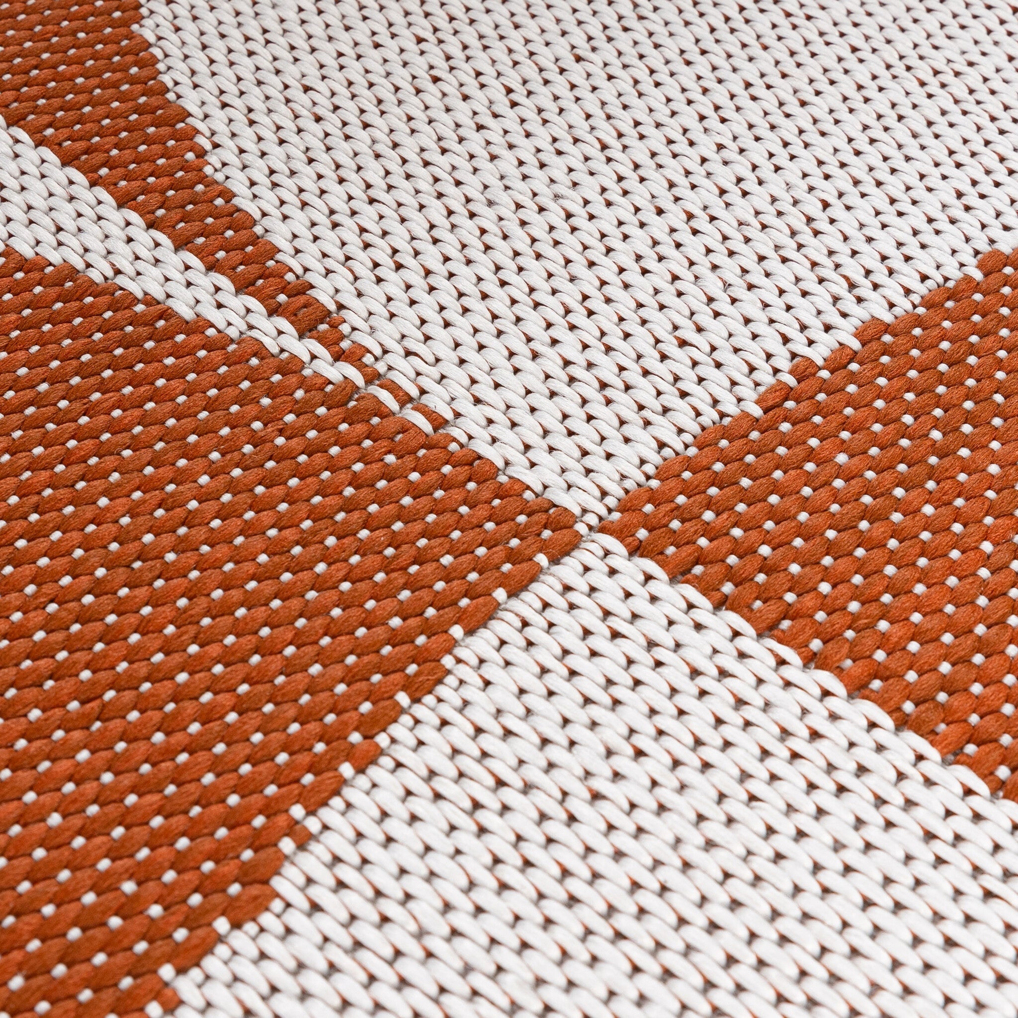 Outdoor Rug - Summer Shapes Terracotta
