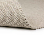 Custom-Made Wool Floor Rug - Verona ST White 815