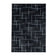 Modern floor rug - Streaky Skretch Black/Grey