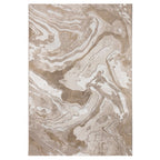 Marble floor rug - Erio Marbled Beige