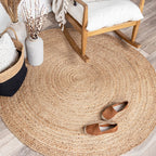 Jute Rug - Fair Round Natural
