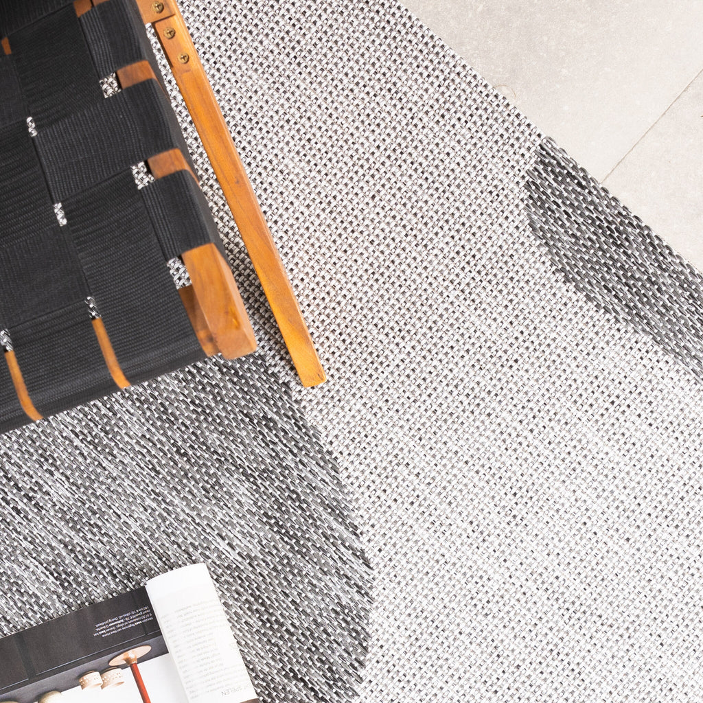 Outdoor Rug - Summer Swirl Grey
