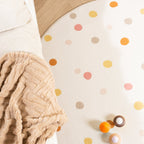 Round Washable Kids Rug - Evi Confetti Multicolour