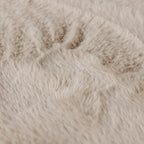Round Low-Pile Rug – Cozy Beige