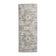 Washable Runner - Domingo Mandala Olive Green