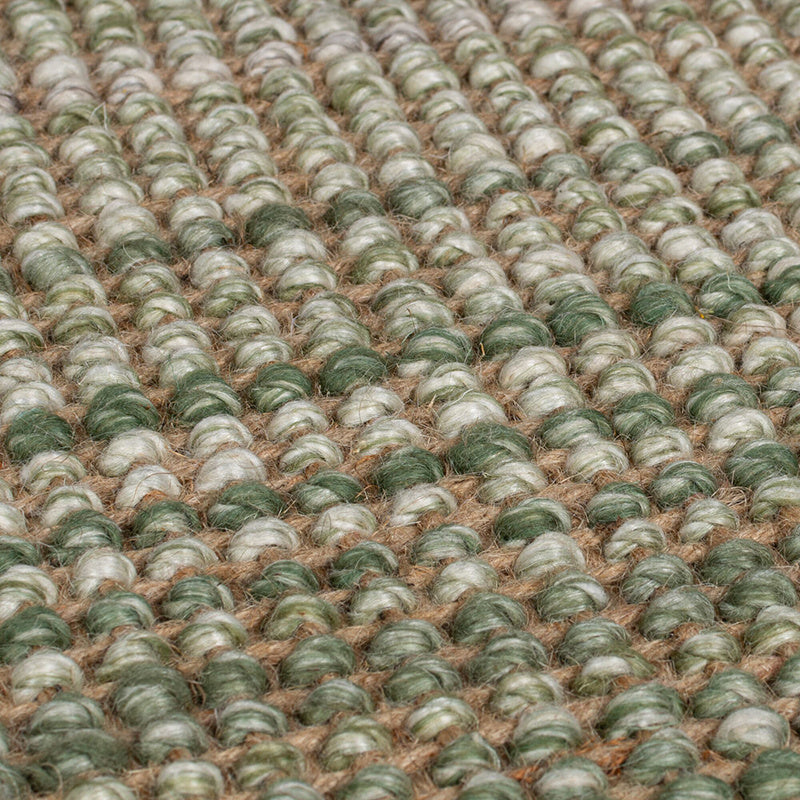 Jute Runner - Motto Ombre Green