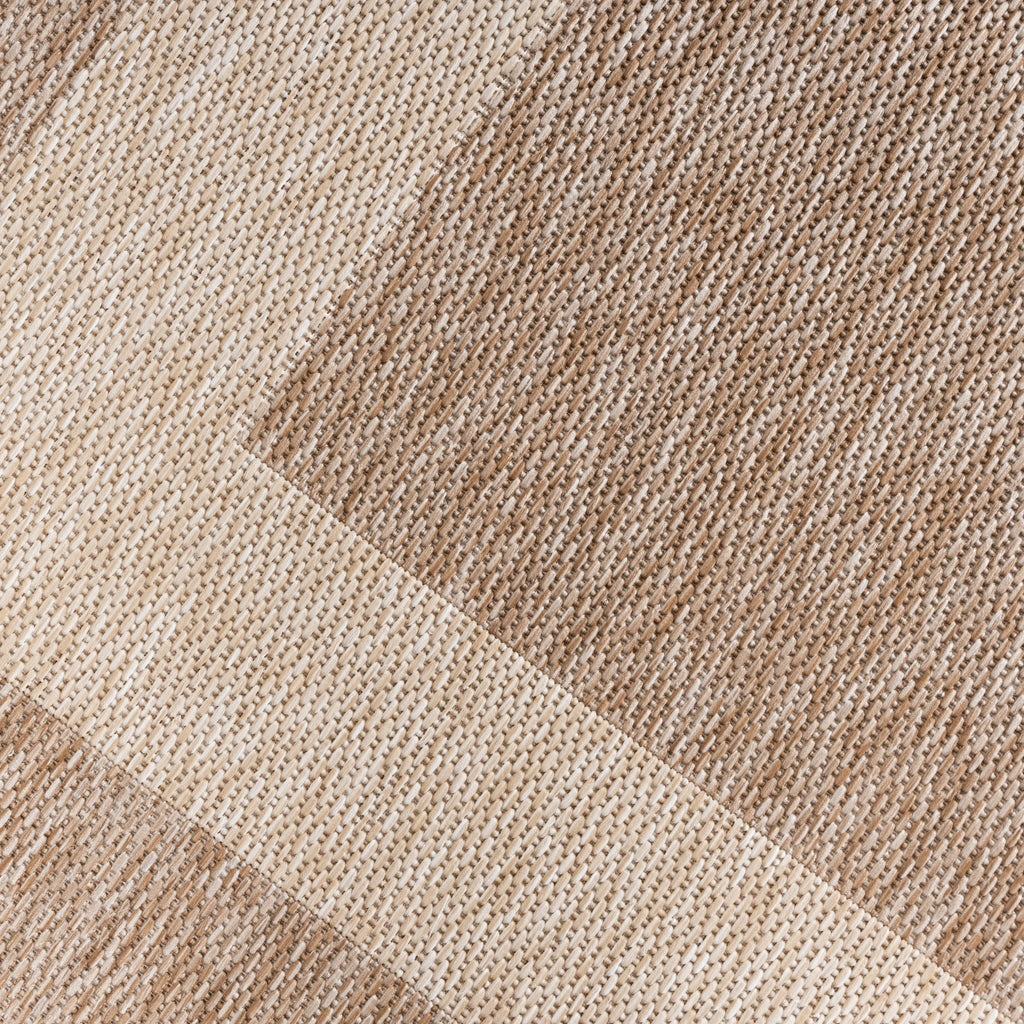 Outdoor Rug – Sierra Border Beige/Cream