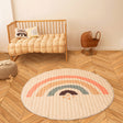 Baby play mat round - Noa Rainbow Multicolor