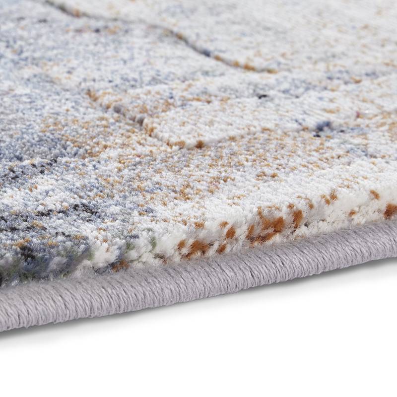 Modern Floor Rug - Arty Multicolour Brush 01
