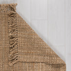 Jute floor rug - Sarito Natural
