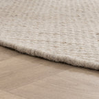 Irregular Rug - Bliss Cream/White