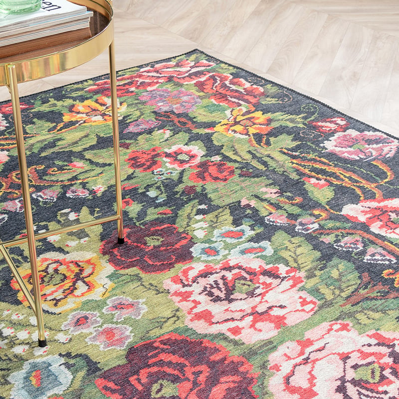 Rug - Estate Rose Kelim Green