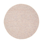 Round Wool Rug - Feline Pastel