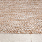 Indoor & Outdoor Rug – Sierra Curves Beige/Cream