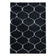 Berber Floor Rug - Agadir Circle Anthracite/Cream