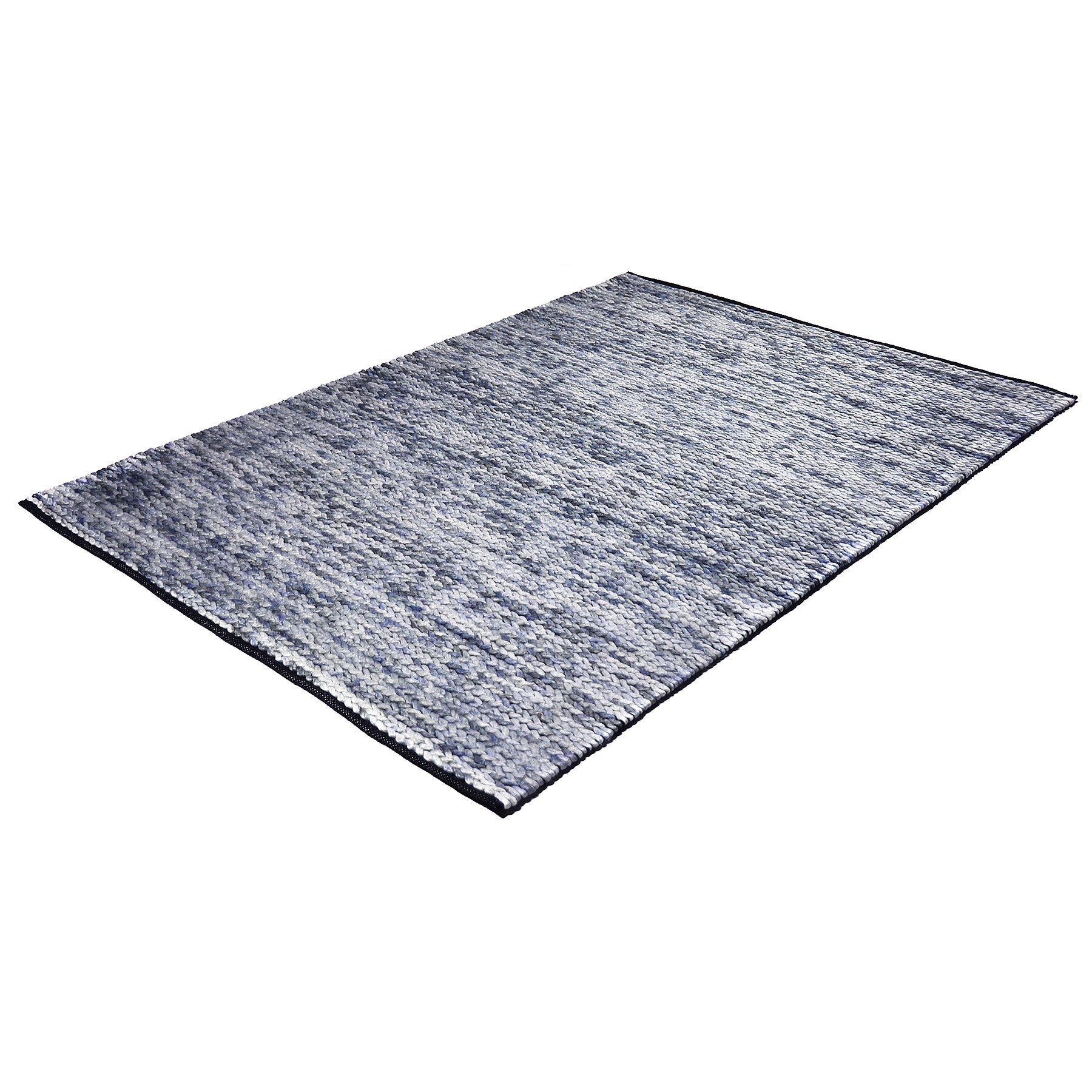 Wool floor rug - Bernadette Blue