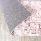 Patchwork Rug - Lago Red/Pink