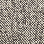 Wool Floor Rug - Lorraine Dark Brown/Cream