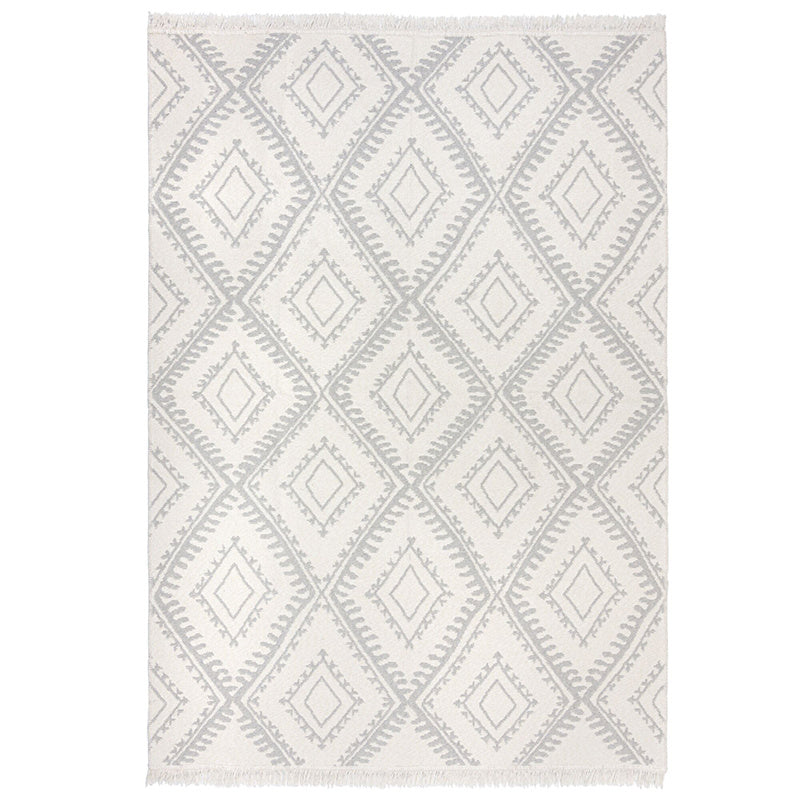Geometric Floor Rug - Decio Alix Grey
