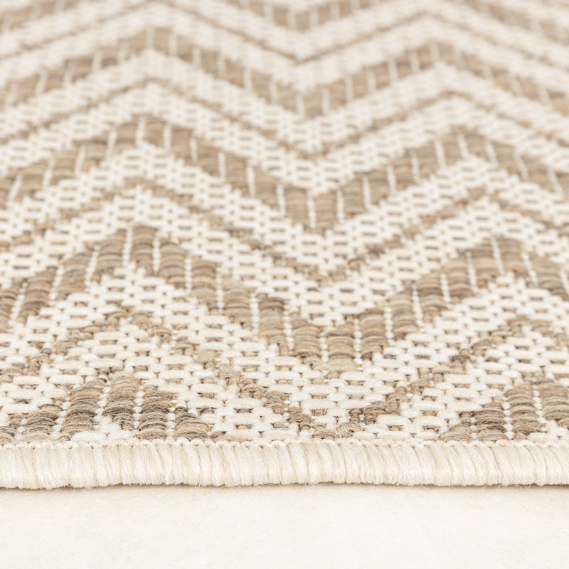 Jute Outdoor Rug - Nomad Aztec Cream