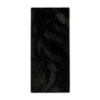Soft Low-Pile Runner - Cozy Black