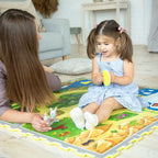 Foam Puzzle Mat - Max Dino Safari Multicolor