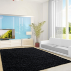 High-Pile Floor Rug - Life Anthracite