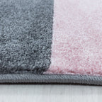 Modern Rug - Optimism Design Pink/Grey
