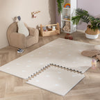 Foam Puzzle Mat – Alfie Stars Grey/Beige