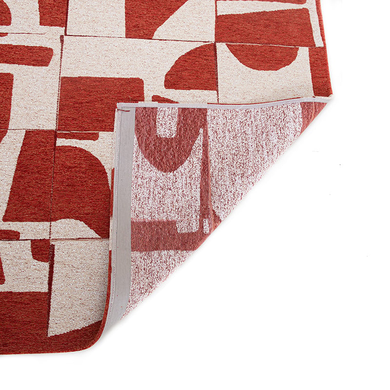 Modern rug - Papercut Rust 9364