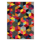 Modern Floor Rug - Spectro Dynamic Multicolor
