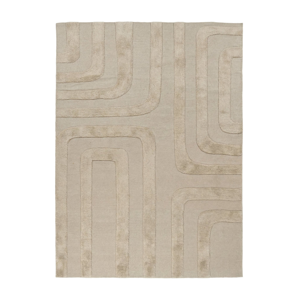 Wool Rug – Judith Lines Greige