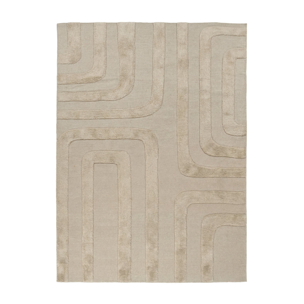 Wool Rug – Judith Lines Greige