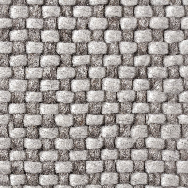 Wool floor rug - Claire Beige/Brown