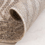 Outdoor Rug - Tiga Edge Taupe
