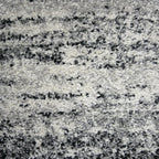 High Pile Floor Rug - Malta Black/Mottled 6258