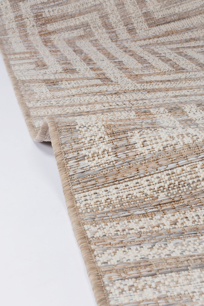 Modern balcony rug - Liparo Salerno Grey