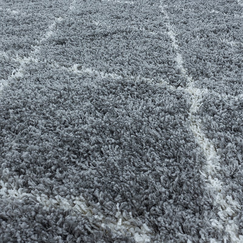 Berber Rug - Agadir Lines Grey/Cream