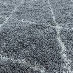 Berber Rug - Agadir Lines Grey/Cream
