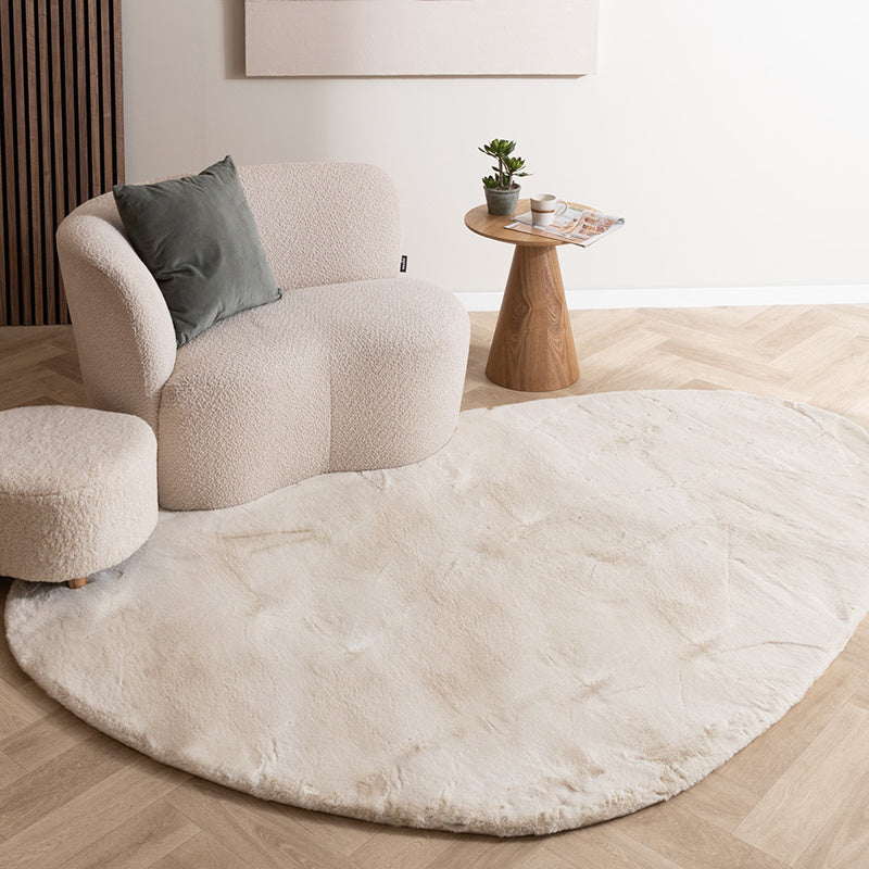 Soft High Pile Rug - Comfy Supreme Pebble Cream