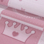 Children's Floor Rug - Pleun Little Princess Pink