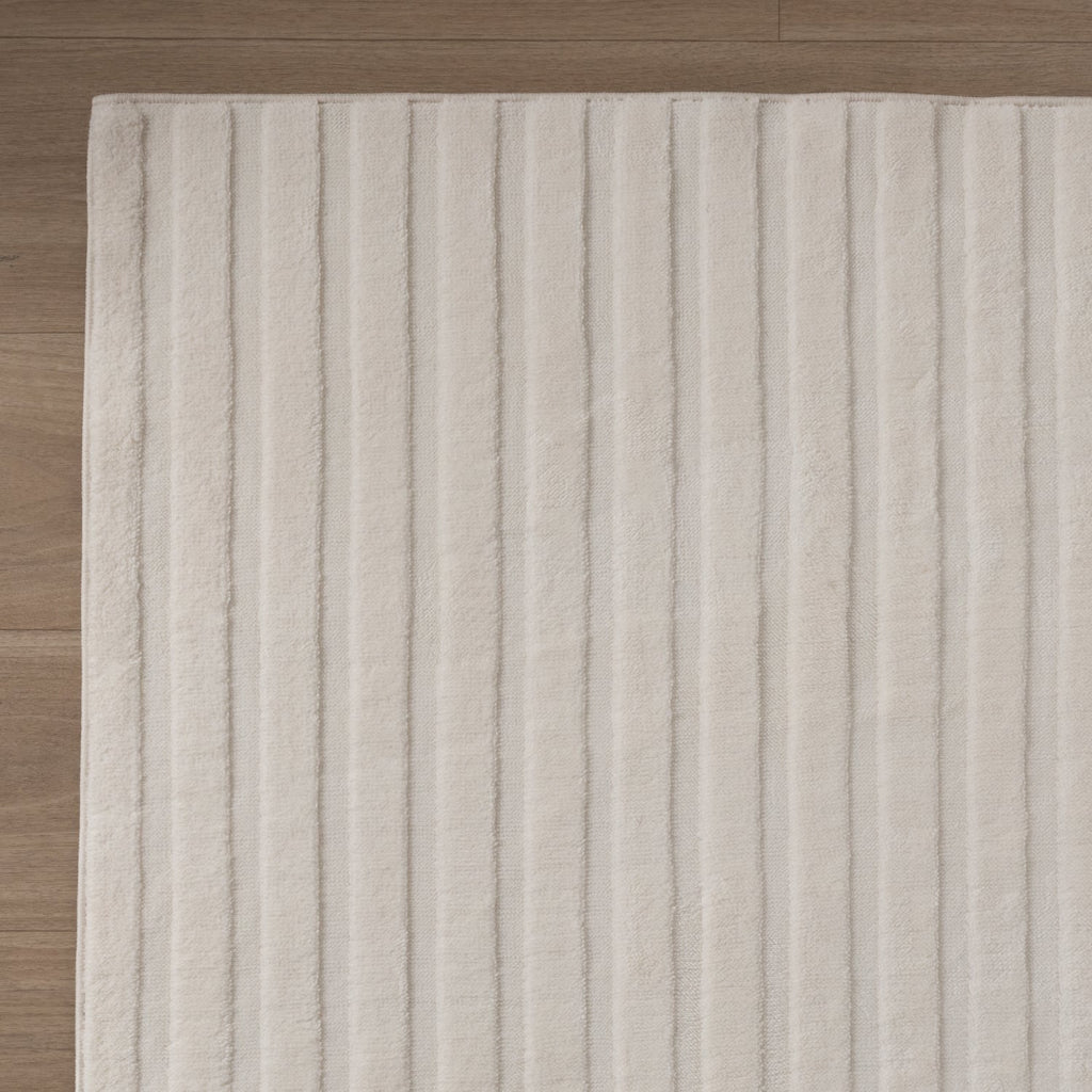 Scandinavian Rug - Charm Curves White