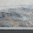 Square modern rug - Aspen Blue 8656