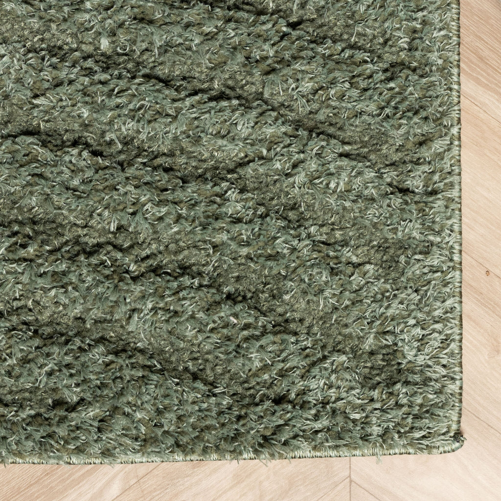 Scandinavian rug - Lova Arches Green