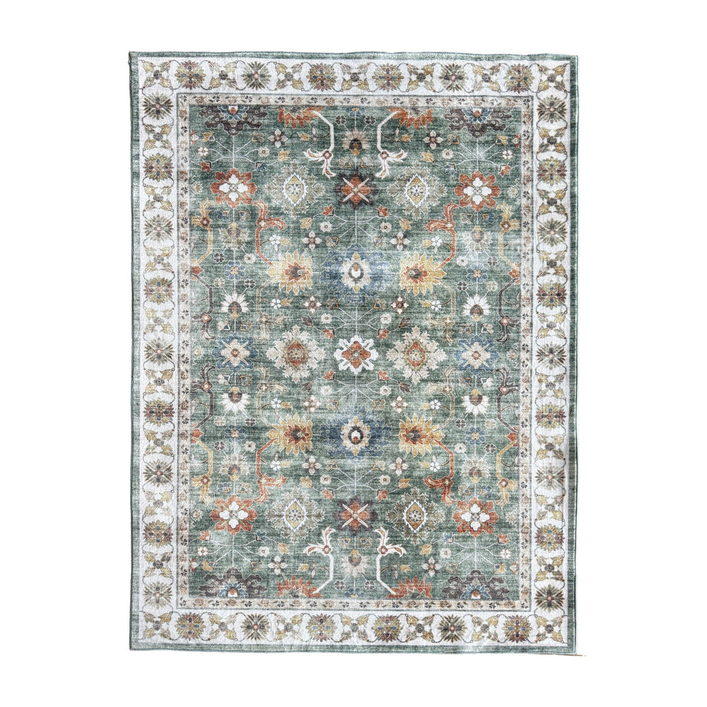 Show moreVintage Rug - Ember Oriental Green