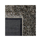 Shaggy floor rug - Paulina Beige/Black