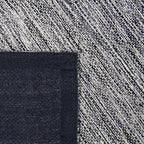 Modern floor rug - Lisette Black/Grey