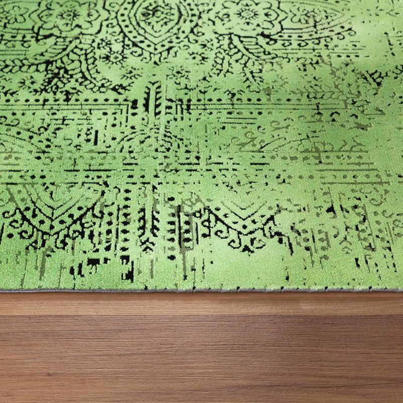 Abstract floor rug - Elitha Green