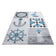 Children's Floor Rug - Mila Marine Grey/Blue
